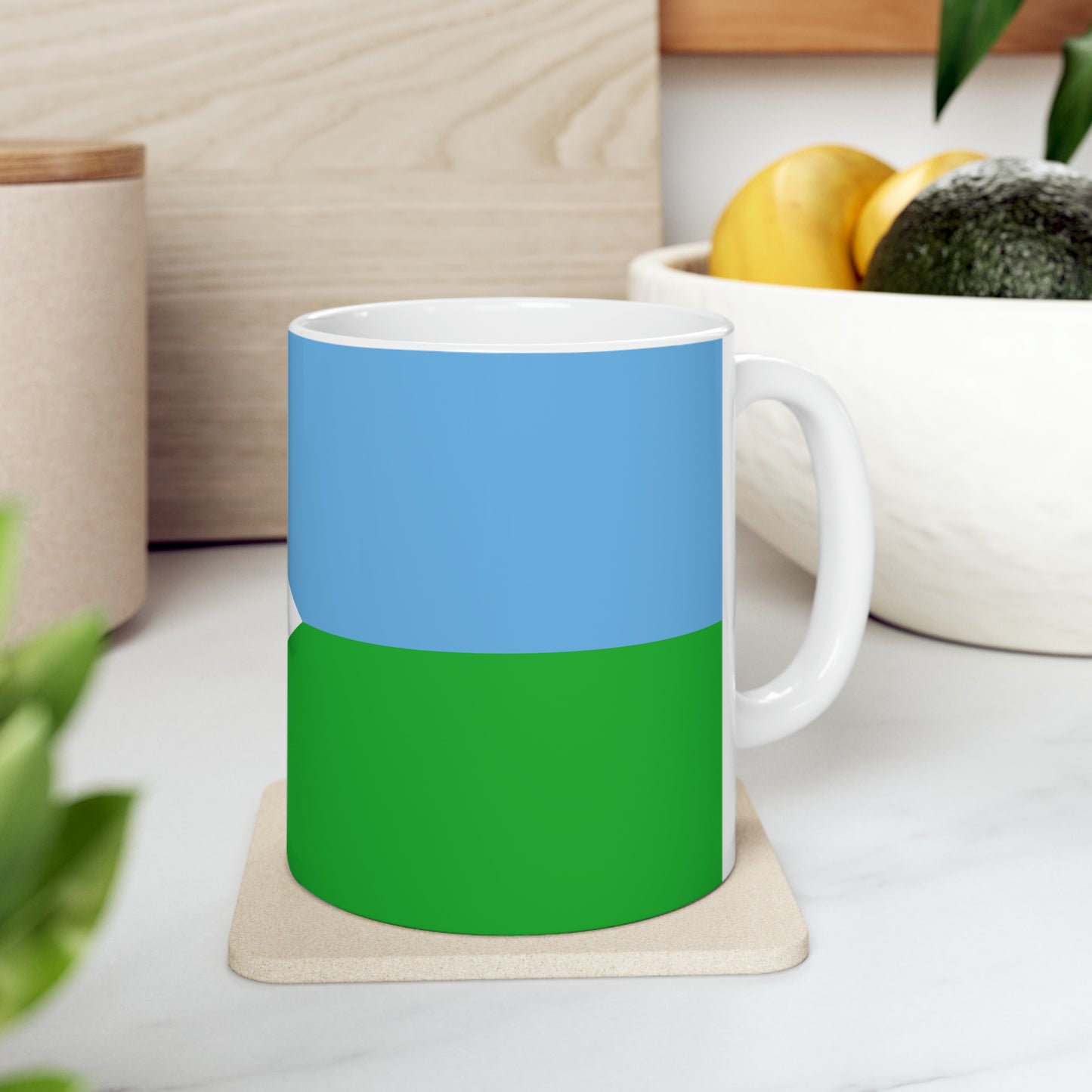Ceramic Mug 11oz - Djibouti Flag