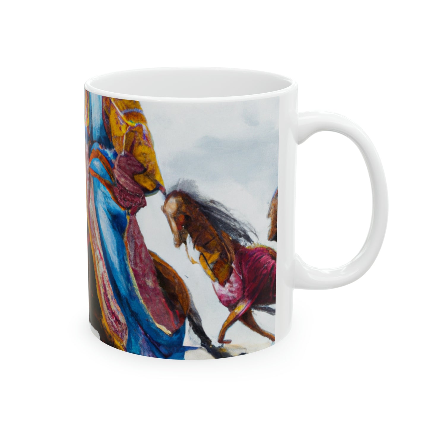 Ceramic Mug 11oz - Somali Horseman