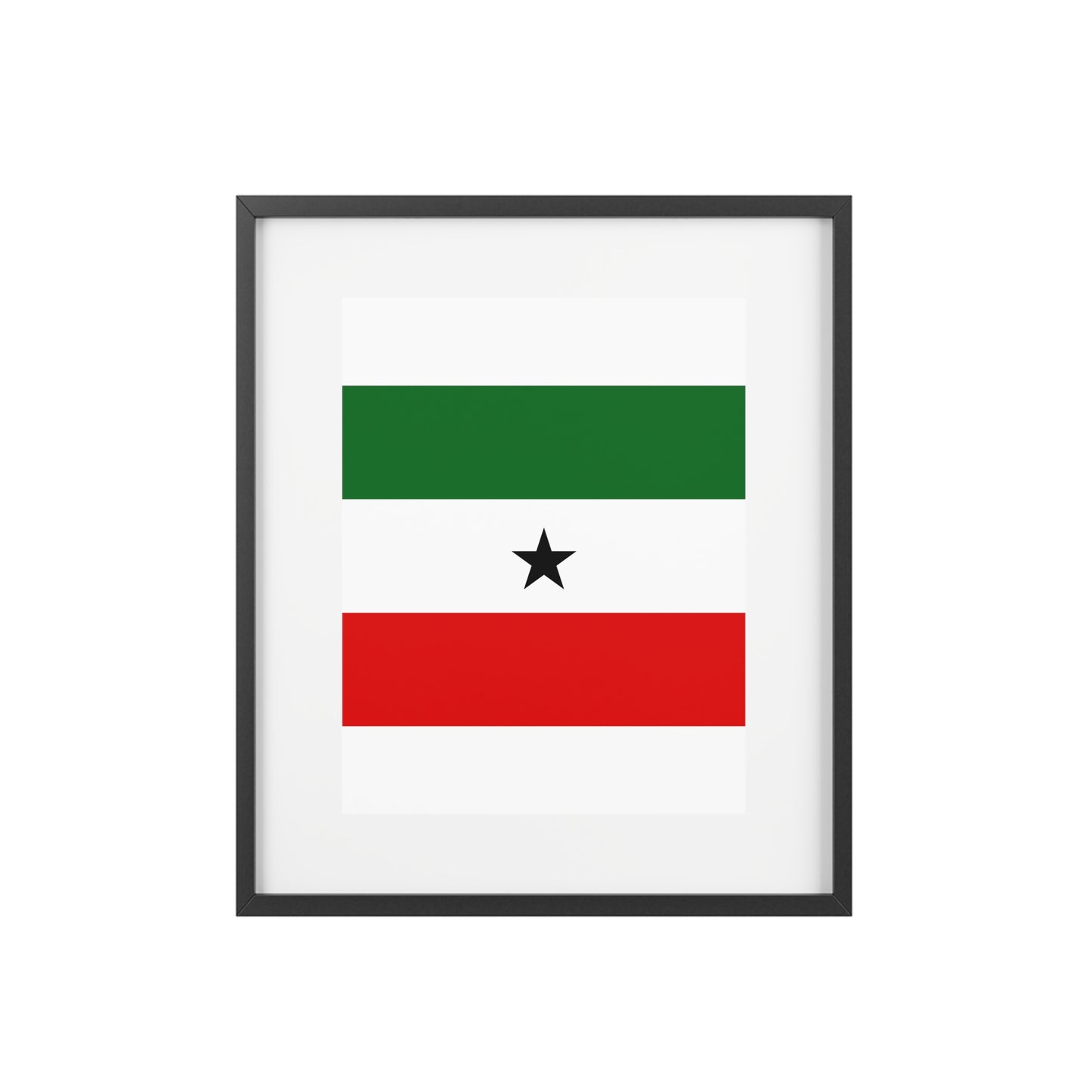 Framed Posters, Matte - Somaliland Flag