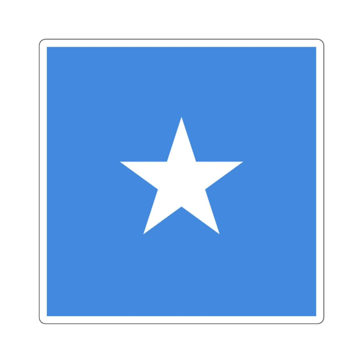 Square Stickers - Somalia Flag