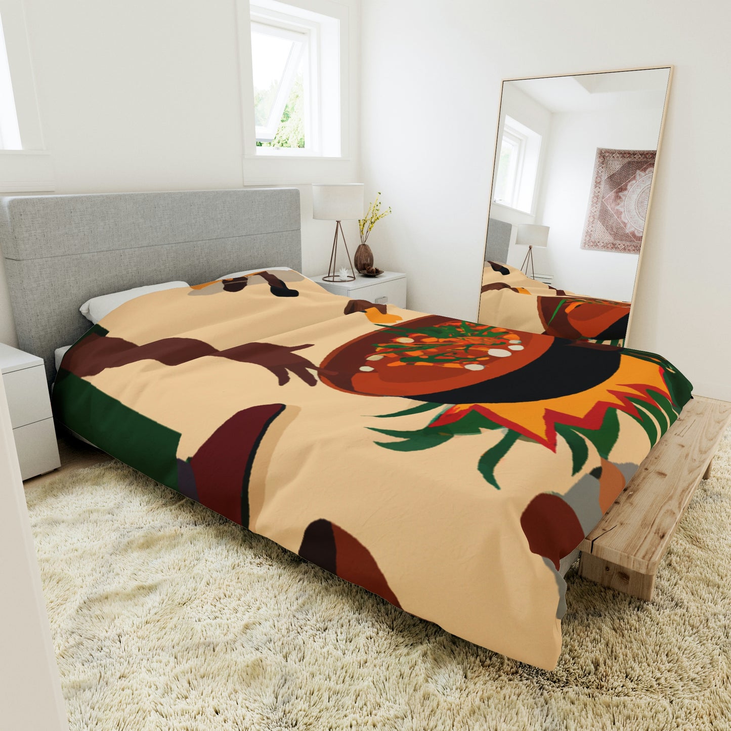 Duvet Cover - Family Cooking