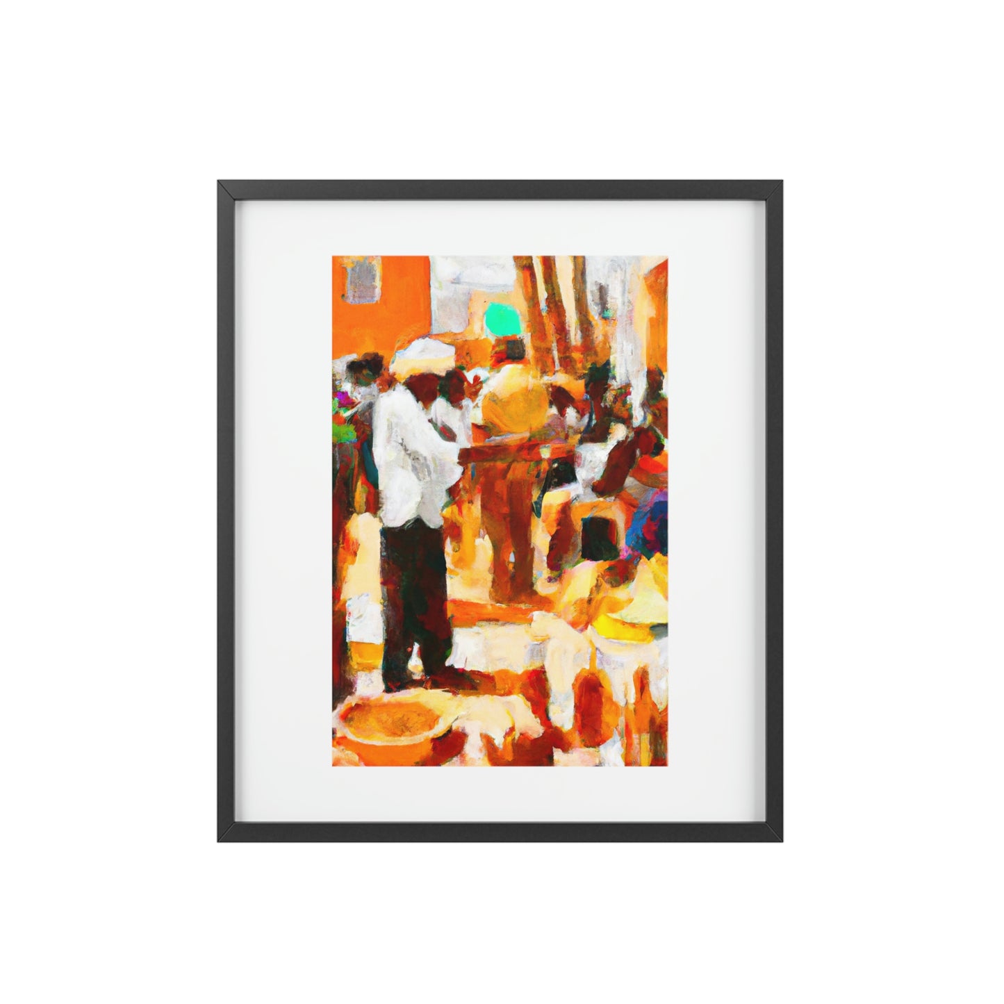 Framed Posters, Matte - Somali Marketplace
