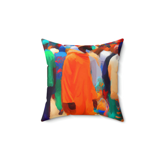 Polyester Square Pillow - Somali Marketplace