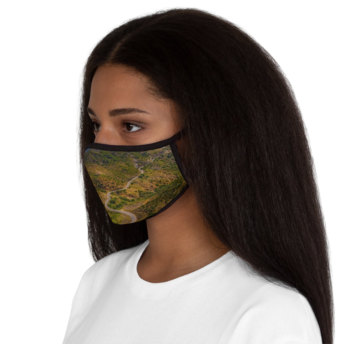 Fitted Polyester Face Mask - Sheikh by Abdilaahi Persia