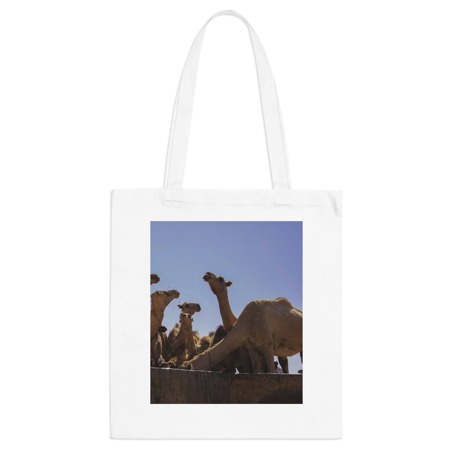 Tote Bag - Camels by Abdilaahi Persia