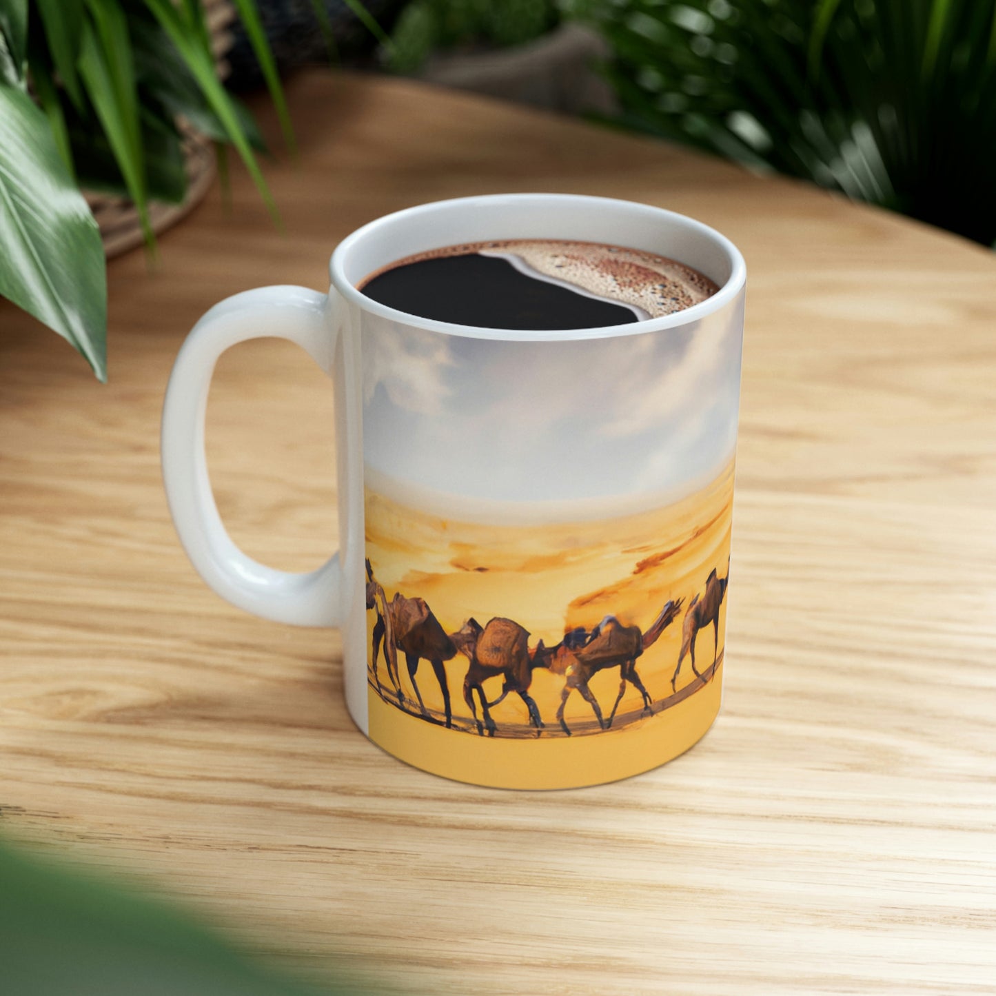 Ceramic Mug 11oz - Camel Caravan