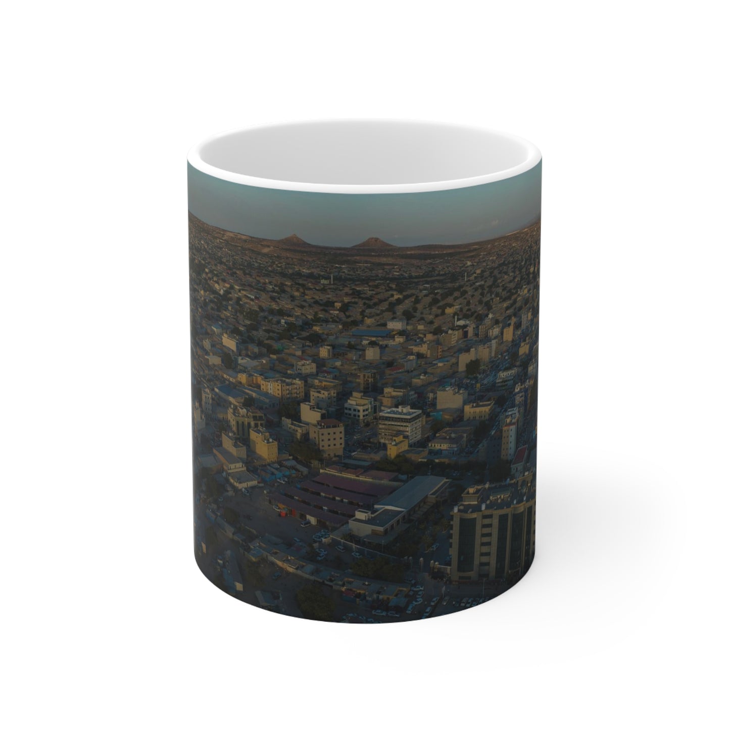 Ceramic Mug 11oz - Hargeisa by Abdilaahi Persia