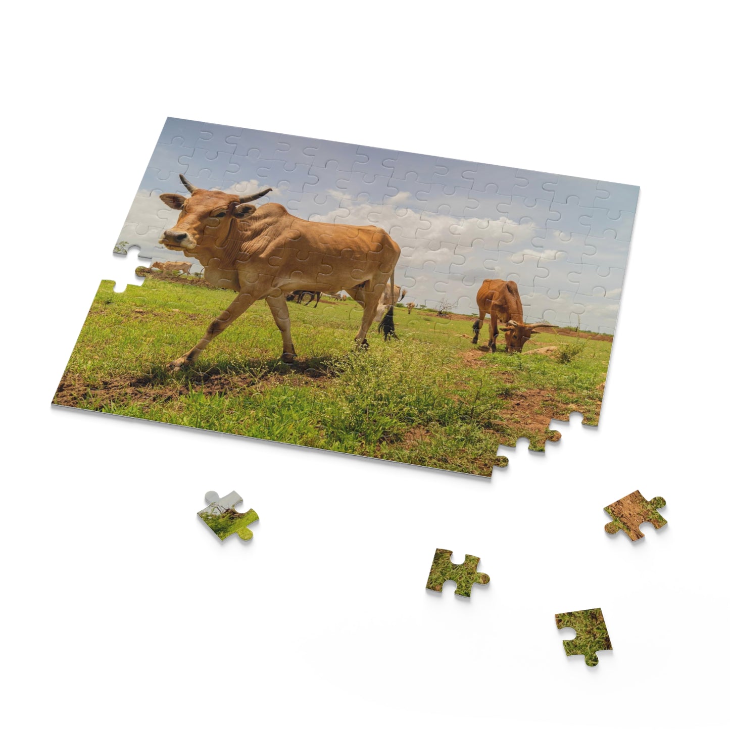 Puzzle (120, 252, 500-Piece) - Cattle by Abdilaahi Persia