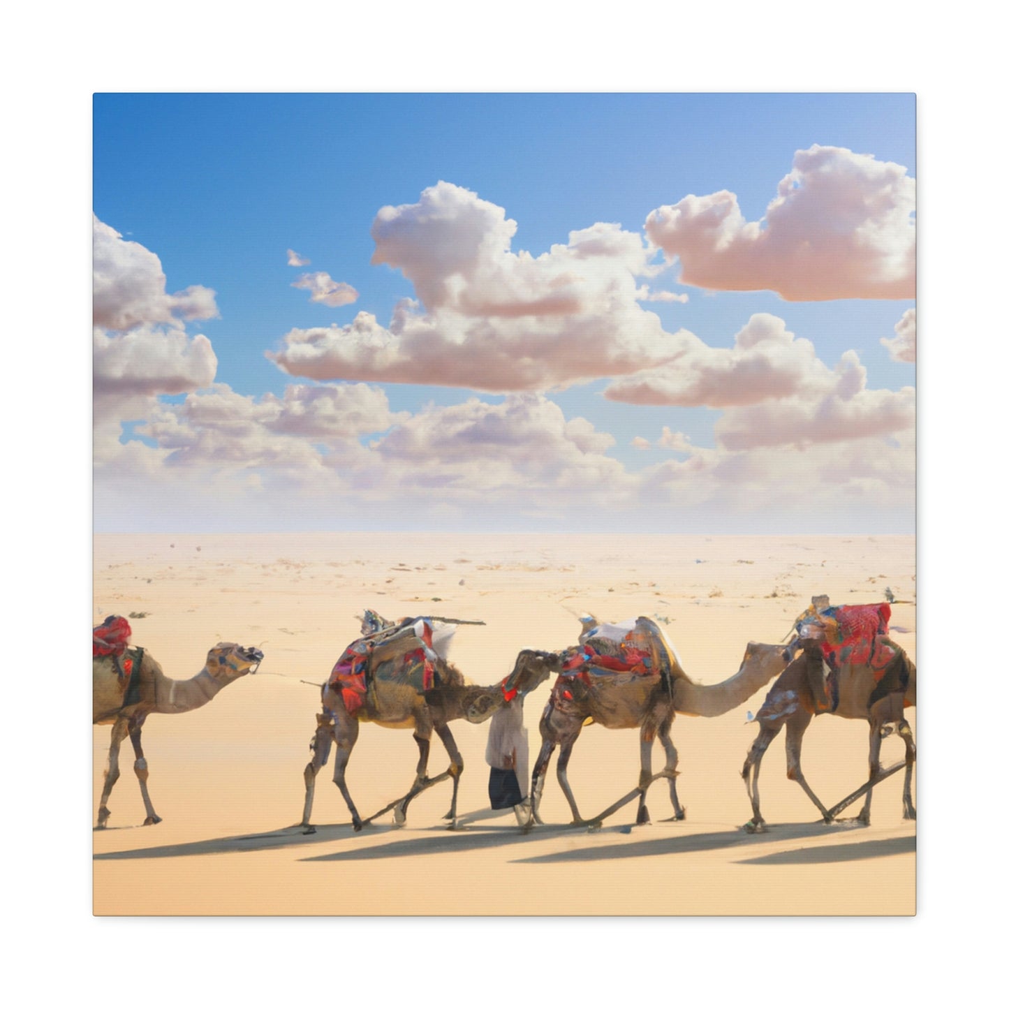 Canvas - Camel Caravan