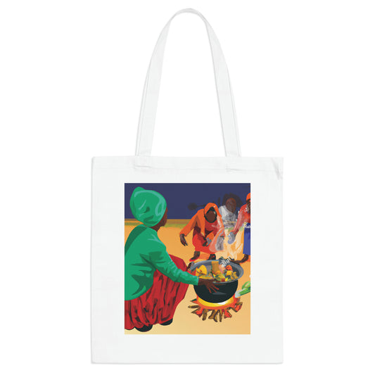 Tote Bag - Family Cooking