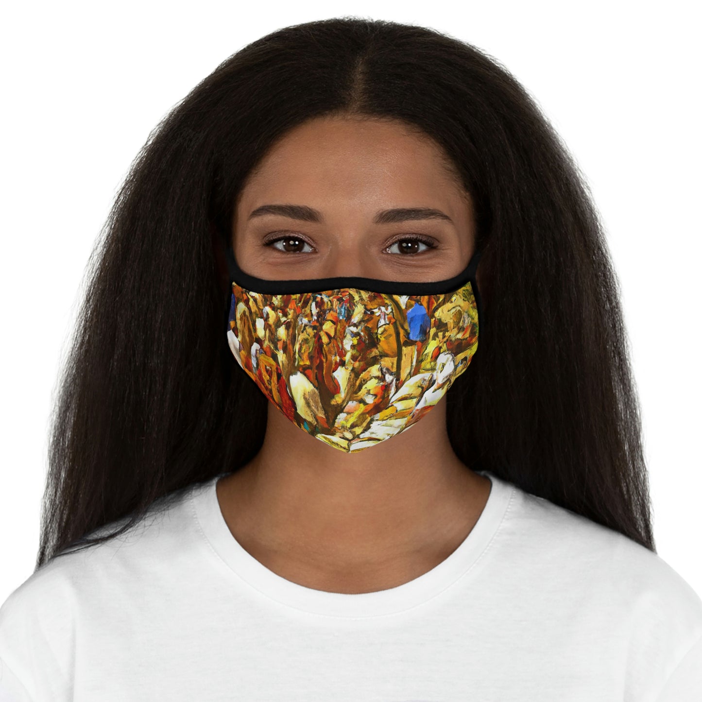 Fitted Polyester Face Mask - Somali Marketplace