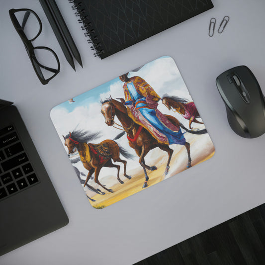 Desk Mouse Pad - Somali Horseman