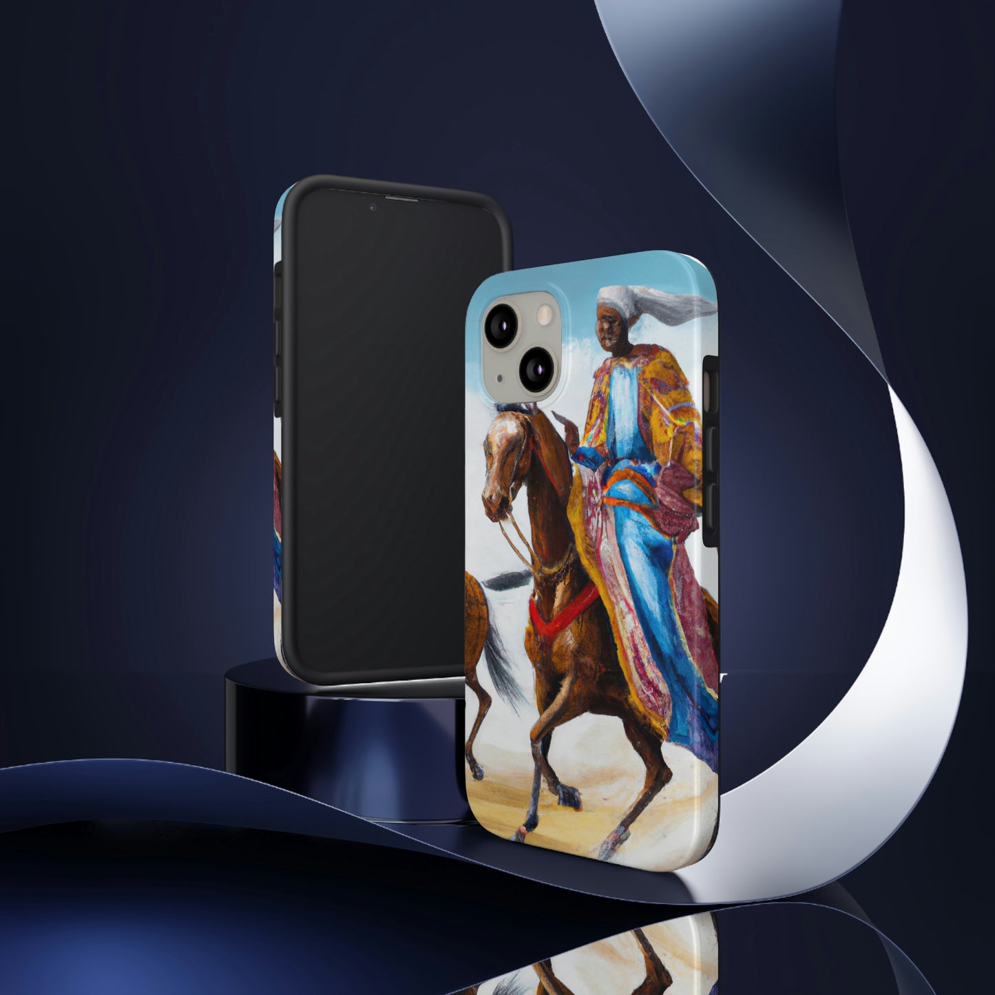 Tough iPhone Cases - Somali Horseman