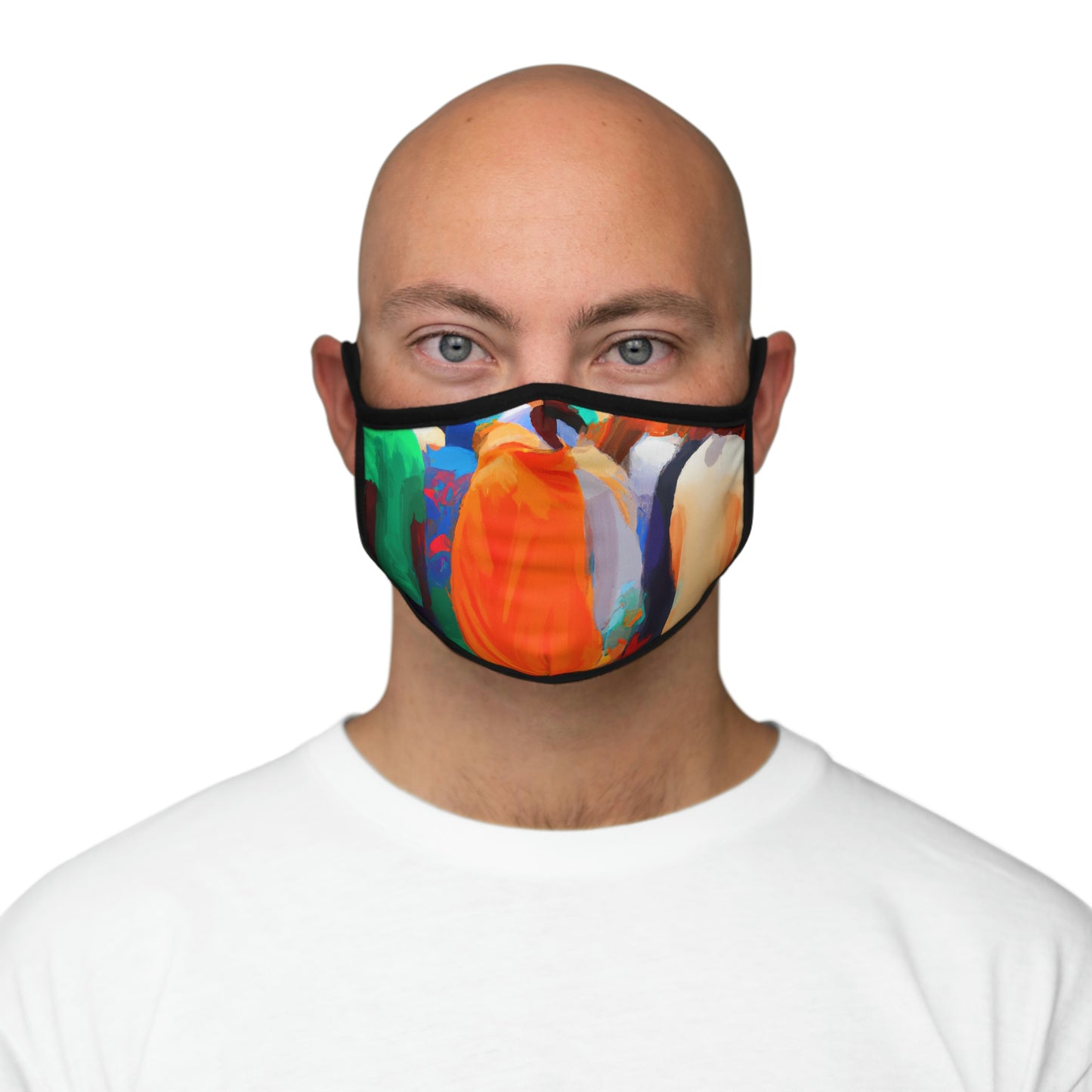 Fitted Polyester Face Mask - Somali Marketplace