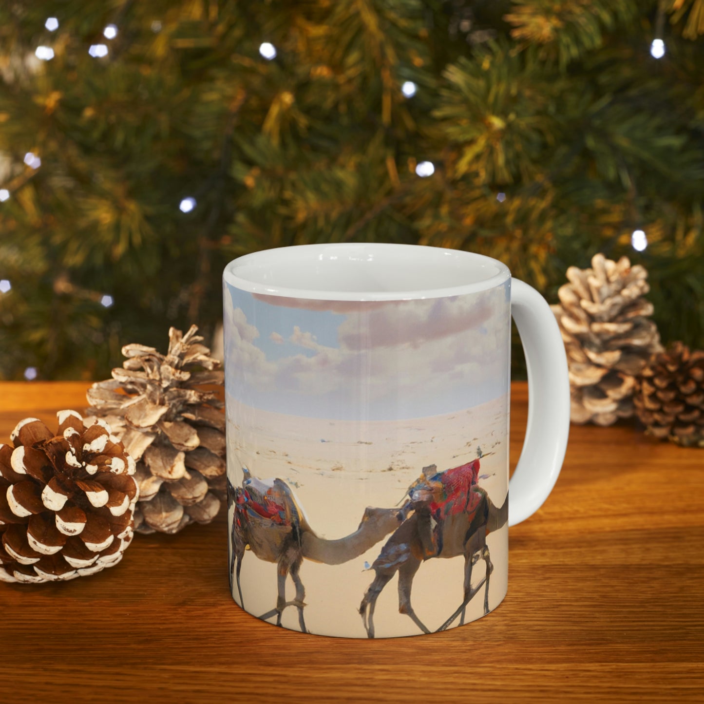 Ceramic Mug 11oz - Camel Caravan