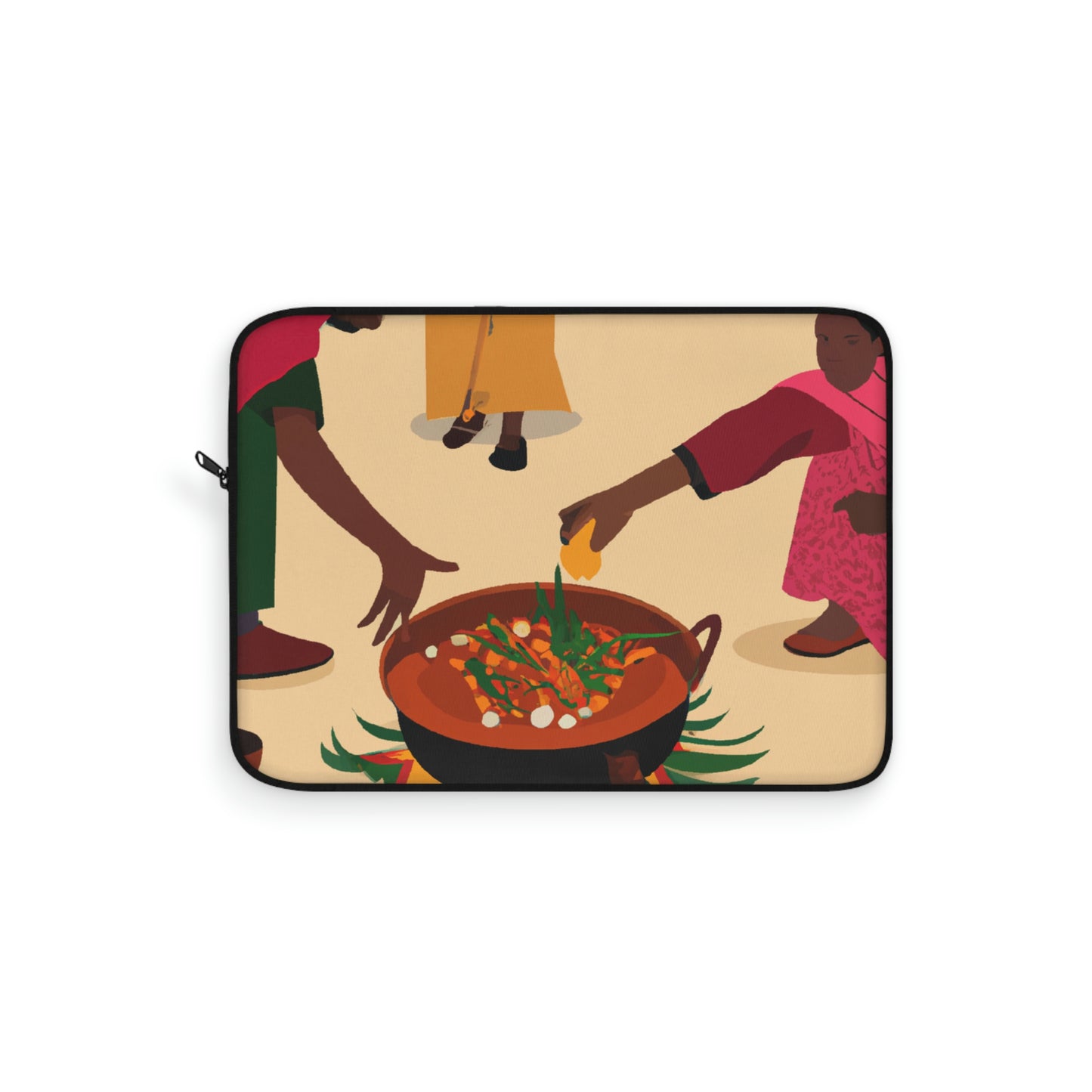 Laptop Sleeve - Family Cooking